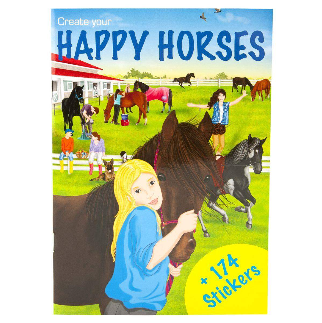 Create your Mini Stickerworld 10070  Happy Horses