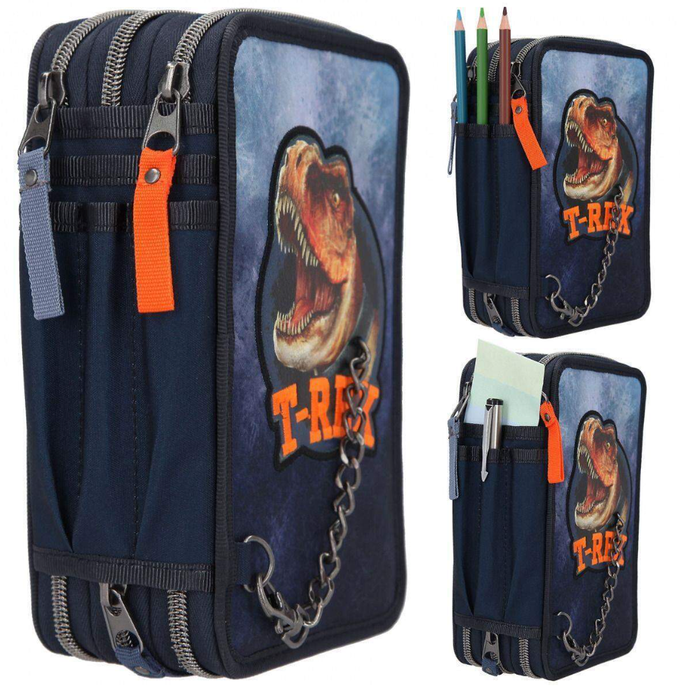 Dino World 3-fach Federtasche T-Rex 11865