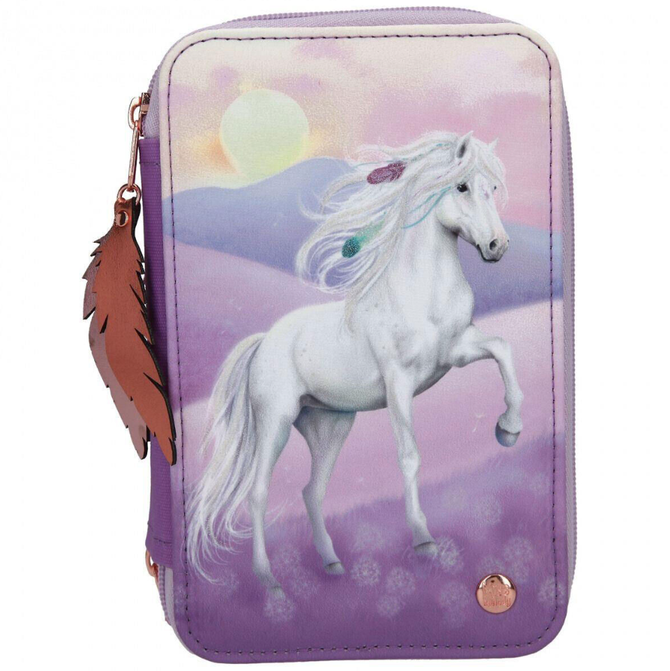 Miss Melody 3-fach Federtasche Violet Dreams Lila 11722