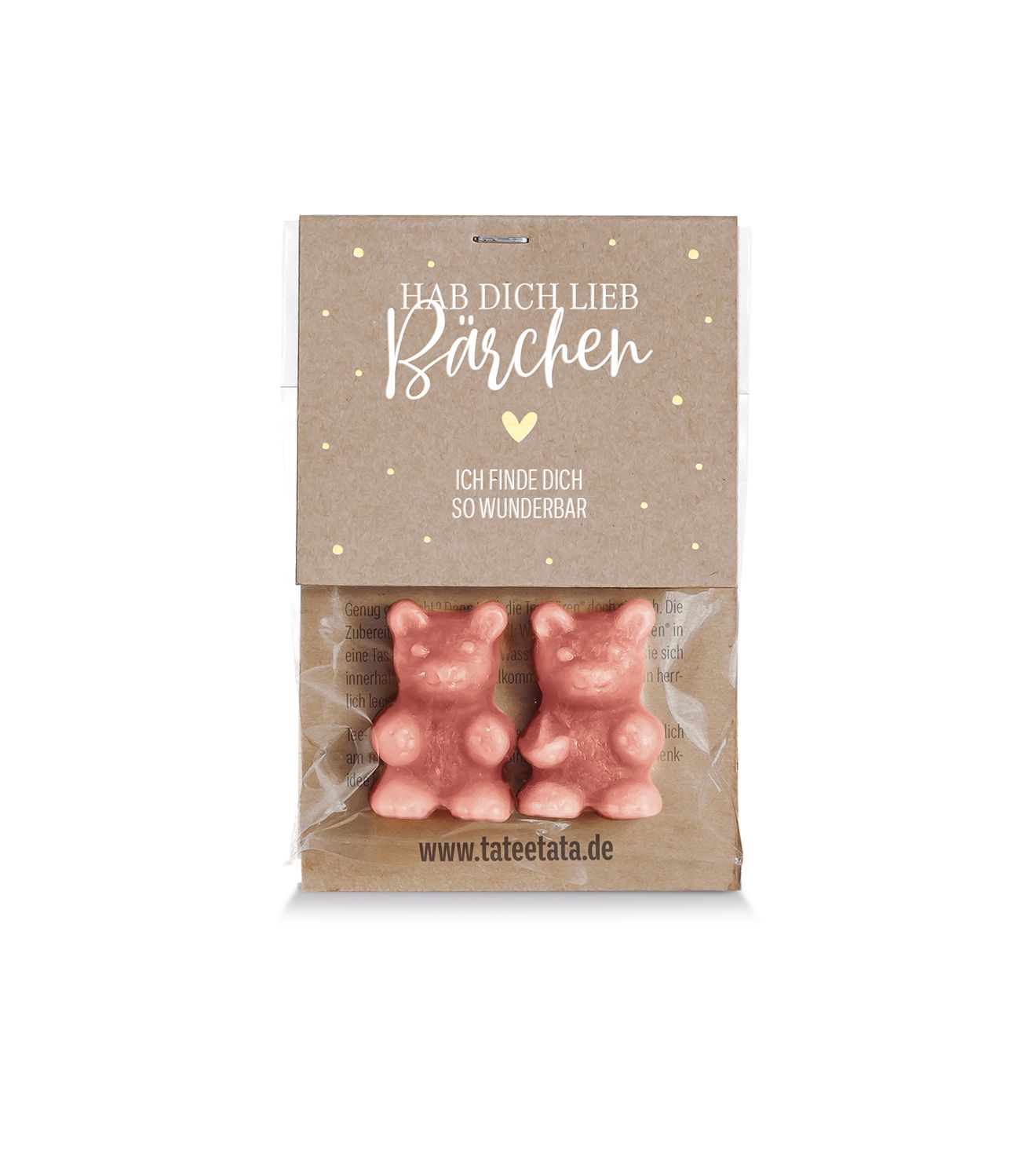 Tee Bären "Hab dich lieb Bärchen"