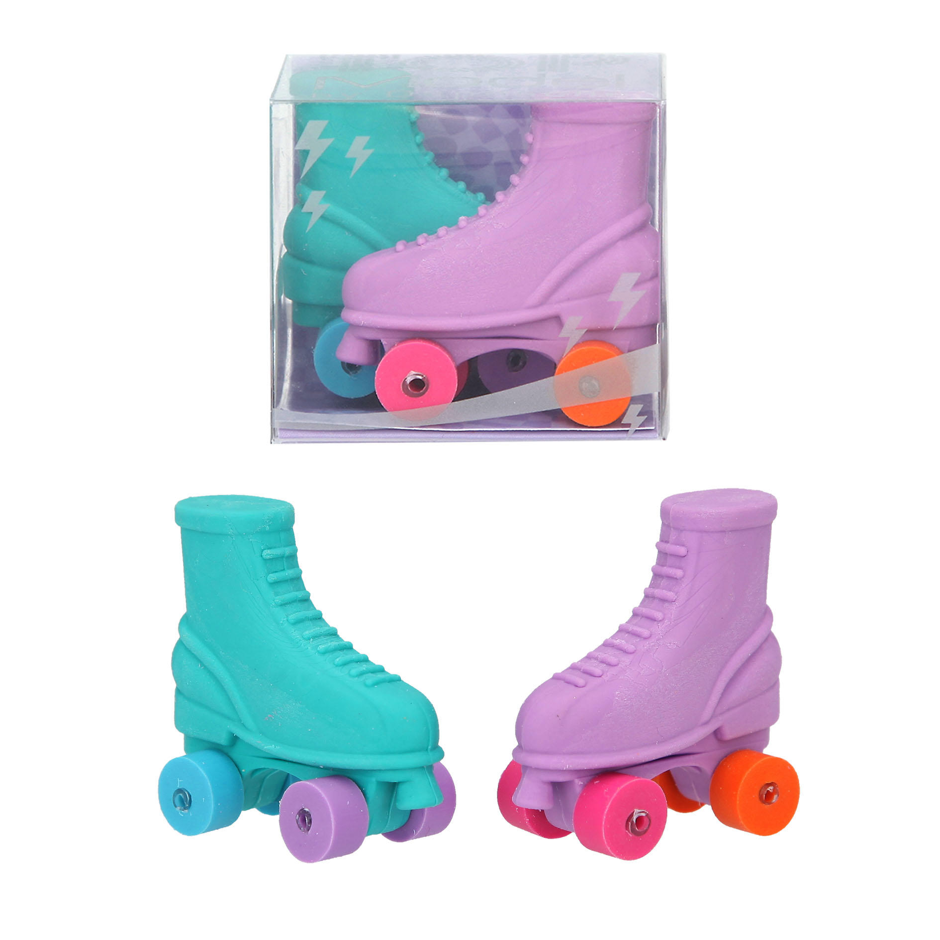 TOPModel Rollerskates Radierer Tiny Dancer 11903  türkis-lila