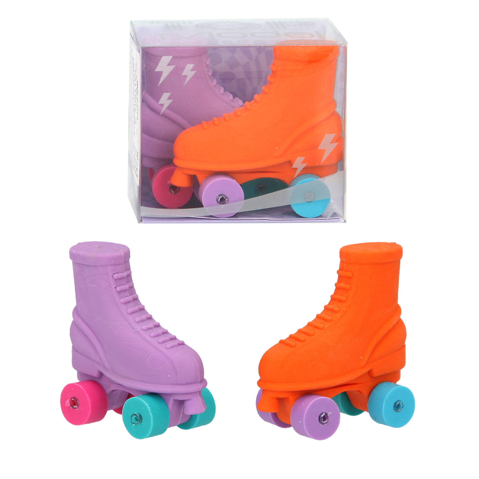 TOPModel Rollerskates Radierer Tiny Dancer 11903  lila-orange