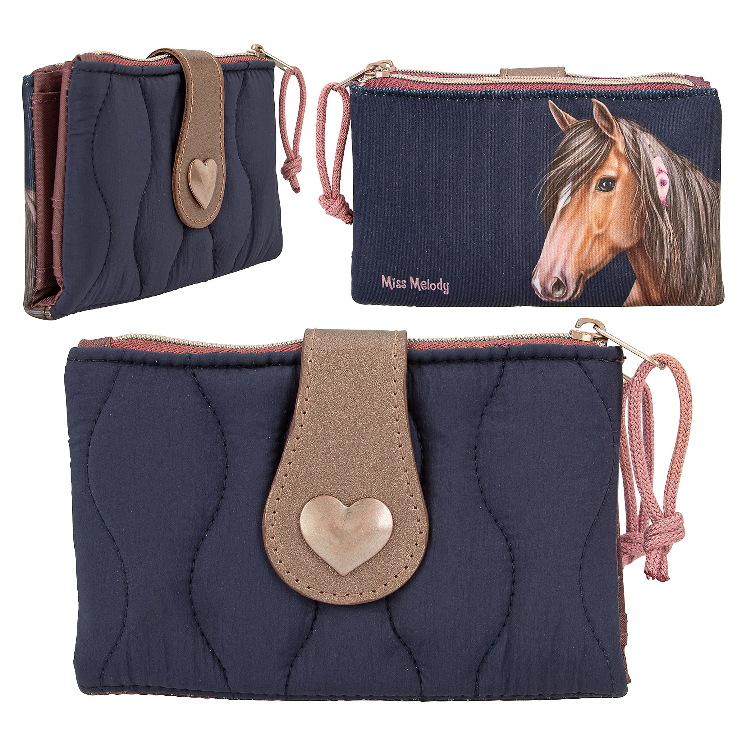 Miss Melody Portemonnaie mit Stepp Night Horses 12515